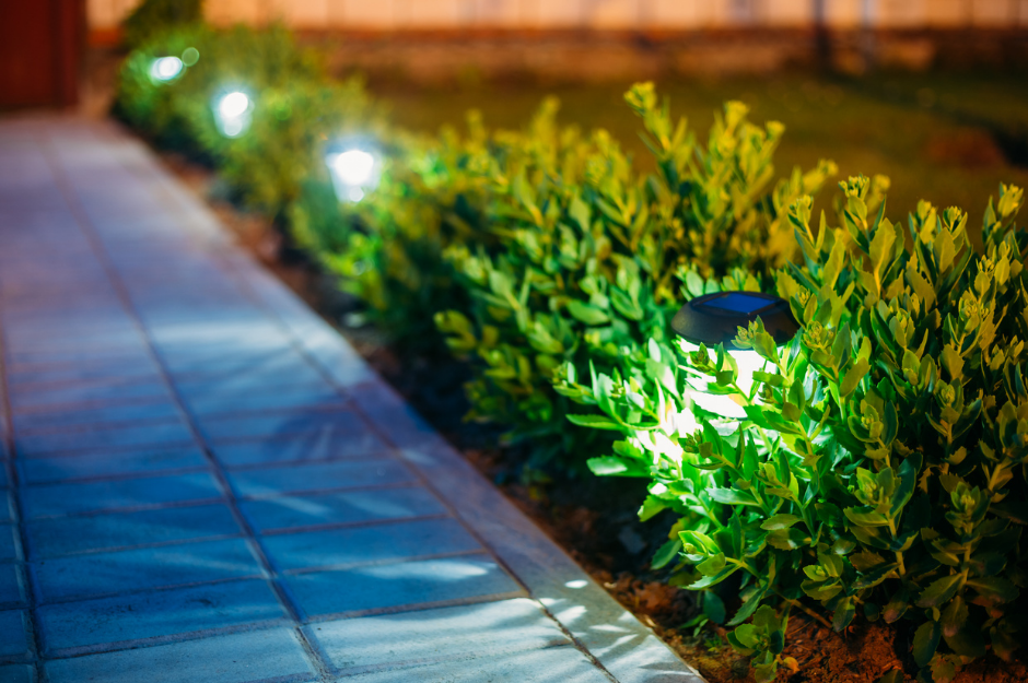 exterior walkway lighting in Florida